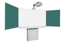 Dotyková interaktivní tabule EPSON EB-760Wi + Triptych 200x120cm na zvedacím stojanu