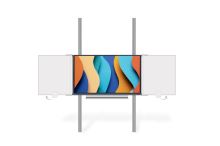 Sestava LCD na pylonu 290cm s křídly BBxBB Optoma 3 75"