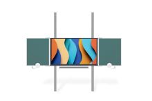 Sestava LCD na pylonu 290cm s křídly BZxZB Optoma 3 75"