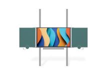 Sestava LCD na pylonu 290cm s křídly ZZxZZ Optoma 3 75"