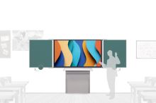 Sestava LCD na stojanu s křídly Optoma 75" (1)