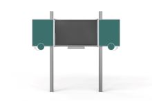 Sestava LCD na pylonu 290cm s křídly Optoma 65" Sestava LCD na pylonu 290cm s křídly Optoma 65"