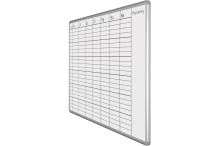 Týdenní magnetická plánovací tabule EkoTAB 100 × 70 cm – lakovaná (1)